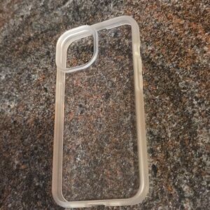 Otterbox iPhone 15 phone case clear lightly used